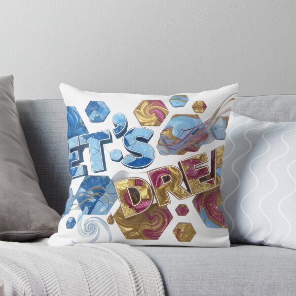 Item preview, Sleek Blue LET'S DREAM Wearable Art designed and sold by dazzlemakers.