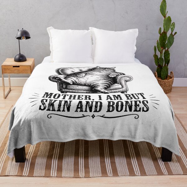 Item preview, Mother I Am But Skin And Bones designed and sold by TypeRiotStudio.