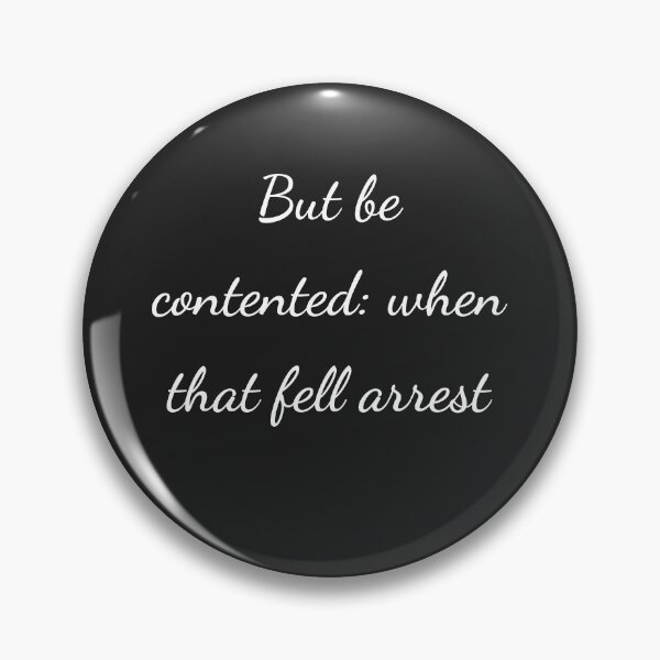 Item preview, “But be contented: when that fell arrest” - handwriting white designed and sold by ariksworld.