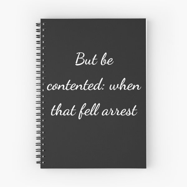 Item preview, “But be contented: when that fell arrest” - handwriting white designed and sold by ariksworld.