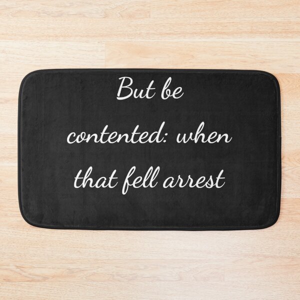 Item preview, “But be contented: when that fell arrest” - handwriting white designed and sold by ariksworld.