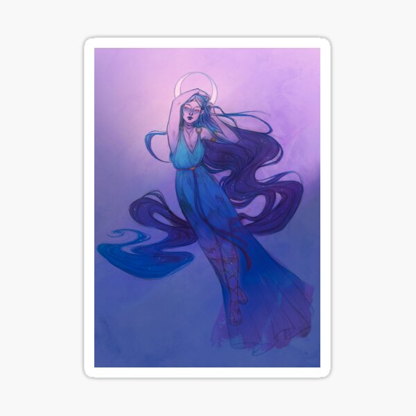 Item preview, Selene - Greek Goddess of the Moon designed and sold by . avvou ..
