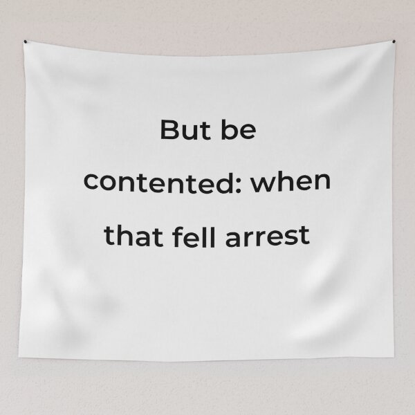 Item preview, “But be contented: when that fell arrest” - print black designed and sold by ariksworld.