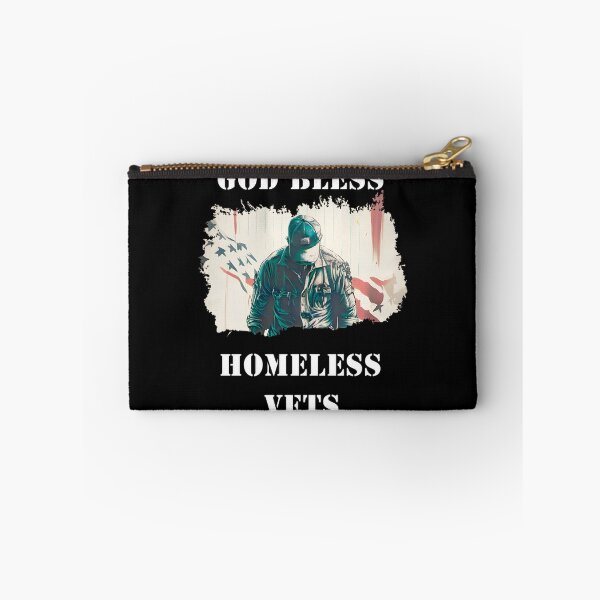 Item preview, God Bless Homeless Veterans Support Design - Patriotic Veteran Appreciation Gift PERFECT GIFT FOR YOU AND FRIENDS designed and sold by Arienigena.
