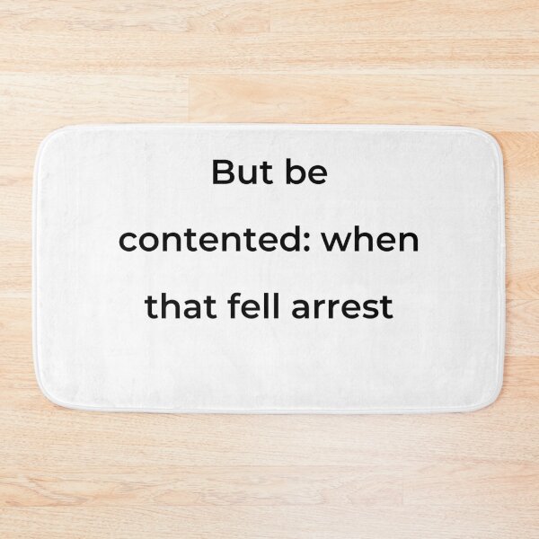 Item preview, “But be contented: when that fell arrest” - print black designed and sold by ariksworld.