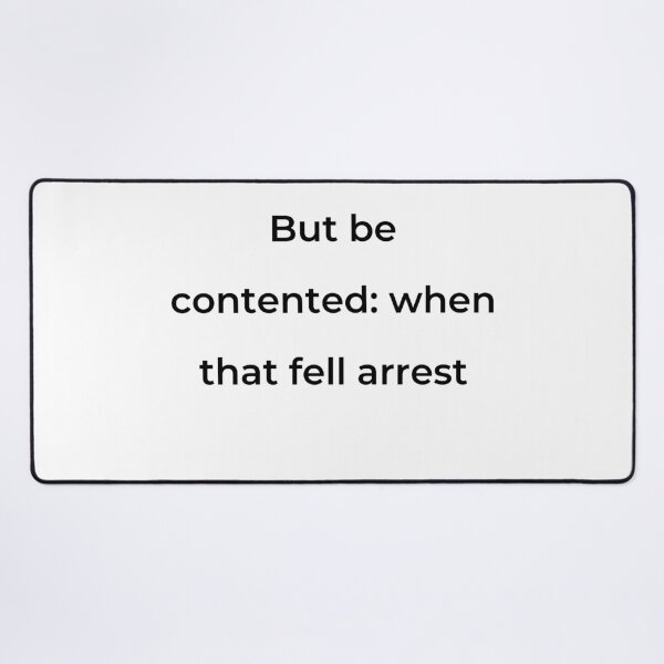 Item preview, “But be contented: when that fell arrest” - print black designed and sold by ariksworld.