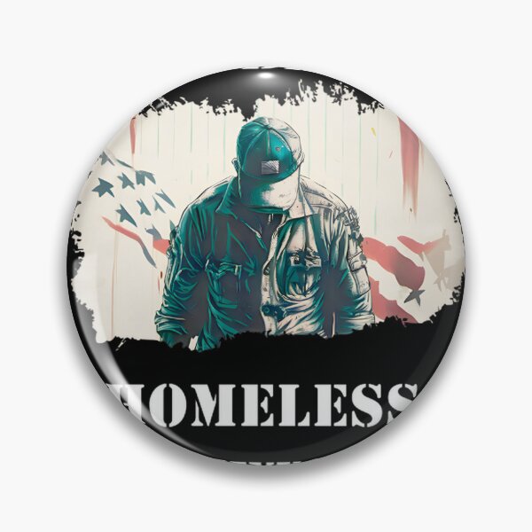 Item preview, God Bless Homeless Veterans Support Design - Patriotic Veteran Appreciation Gift PERFECT GIFT FOR YOU AND FRIENDS designed and sold by Arienigena.