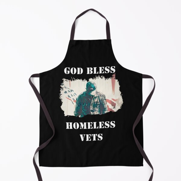 Item preview, God Bless Homeless Veterans Support Design - Patriotic Veteran Appreciation Gift PERFECT GIFT FOR YOU AND FRIENDS designed and sold by Arienigena.