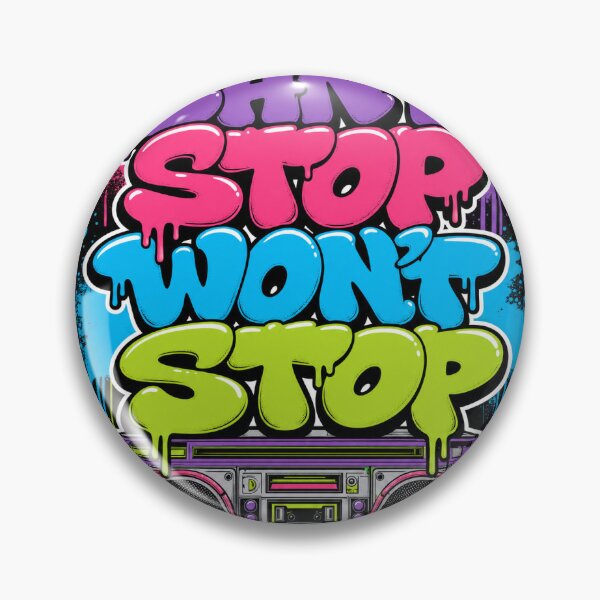 Item preview, Cant Stop Wont Stop Graffiti Hustle Tee designed and sold by Viviglow.