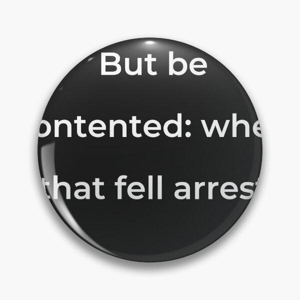 Item preview, “But be contented: when that fell arrest” - print white designed and sold by ariksworld.