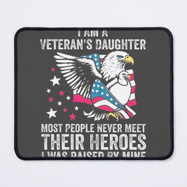 Item preview, Proud Veteran'S Daughter - My Dad Is My Hero Military Gift ⭐⭐⭐⭐⭐ designed and sold by Arienigena.