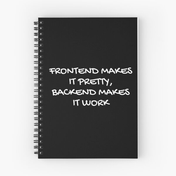 Item preview, Frontend vs Backend Developer Humor designed and sold by Redstrawberry13.