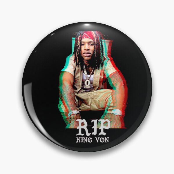 Item preview, RIP King Von, King Von , Rest In Peace, King Von , RIP King Von , King Von Fan Art _amp_ Gear  designed and sold by Tashialutovic.