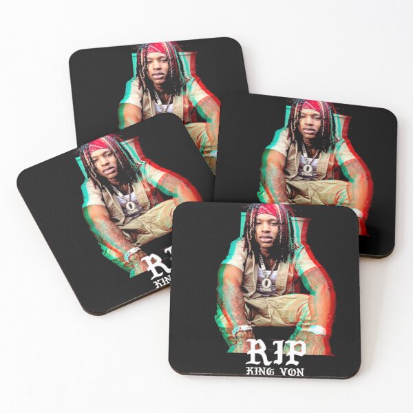 Item preview, RIP King Von, King Von , Rest In Peace, King Von , RIP King Von , King Von Fan Art _amp_ Gear  designed and sold by Tashialutovic.