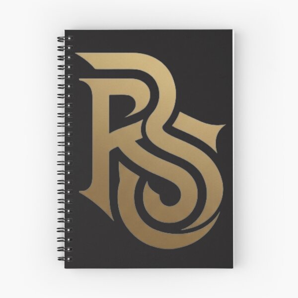 Item preview, Minimalist Luxury RS Gold Logo | Premium Initial Monogram designed and sold by RS-Globalist-.