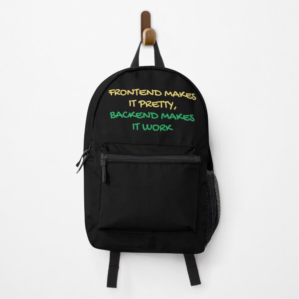 Item preview, Frontend vs Backend Developer Humor designed and sold by Redstrawberry13.