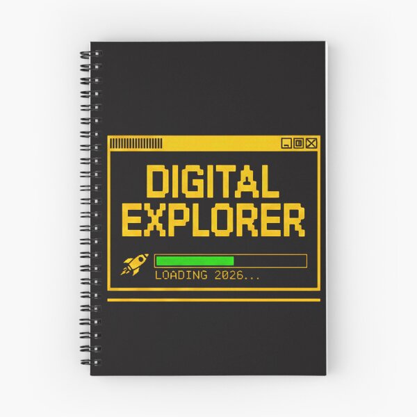 Item preview, Digital Explorer 2026 Retro Tech Graphic | Pixel Art Loading Bar Tee | RS-Globalist Official designed and sold by RS-Globalist-.