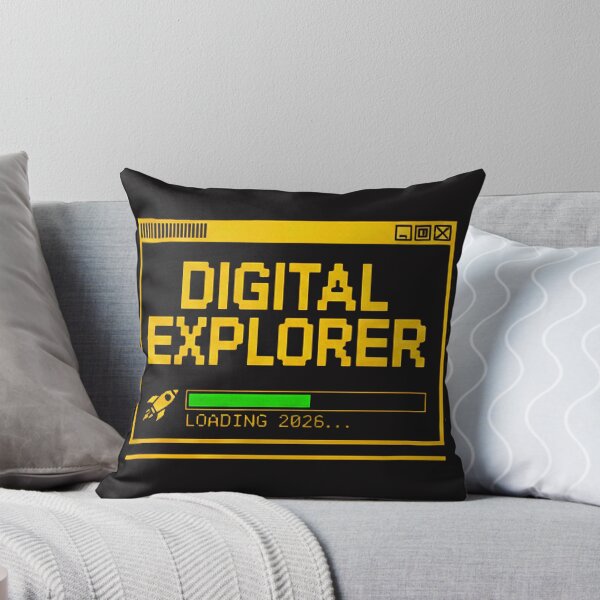 Item preview, Digital Explorer 2026 Retro Tech Graphic | Pixel Art Loading Bar Tee | RS-Globalist Official designed and sold by RS-Globalist-.