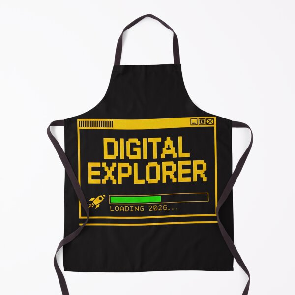Item preview, Digital Explorer 2026 Retro Tech Graphic | Pixel Art Loading Bar Tee | RS-Globalist Official designed and sold by RS-Globalist-.