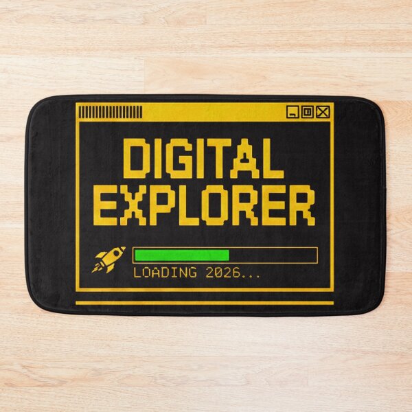 Item preview, Digital Explorer 2026 Retro Tech Graphic | Pixel Art Loading Bar Tee | RS-Globalist Official designed and sold by RS-Globalist-.