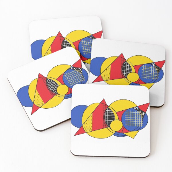 Item preview, Retro Bauhaus Geometry - Memphis Style 80s designed and sold by conamor-bymel.