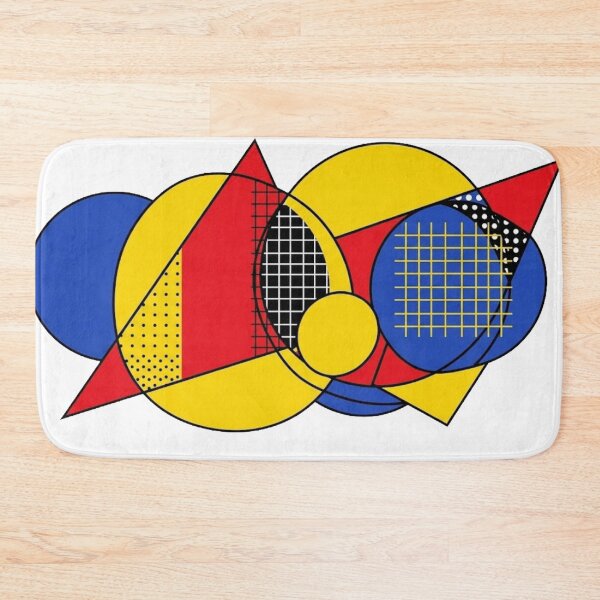 Item preview, Retro Bauhaus Geometry - Memphis Style 80s designed and sold by conamor-bymel.