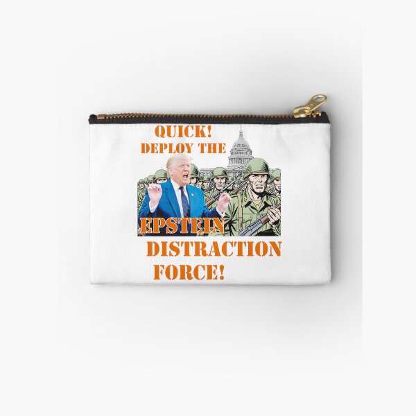 Item preview, Epstein Distraction Force: Anti-Trump Dc National Guard Political Humor ⭐⭐⭐⭐⭐ designed and sold by Arienigena.