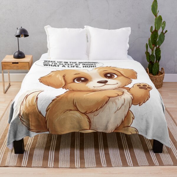 Item preview, Funny Sarcastic Puppy Quote Art | Cute Dog Life Motivation Graphic | RS-Globalist Official designed and sold by RS-Globalist-.