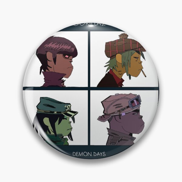 Item preview, Demon Days Gorillaz Album Cover Art designed and sold by MrPodMicropsArt.