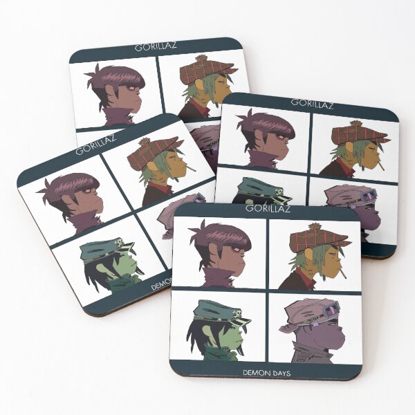 Item preview, Demon Days Gorillaz Album Cover Art designed and sold by MrPodMicropsArt.