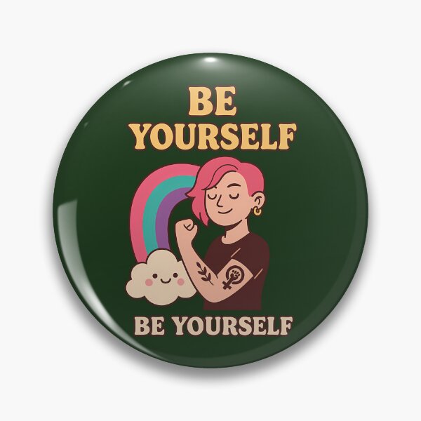 Item preview, Be Yourself  Empowerment Rainbow Art 604 designed and sold by findbeeingarden.