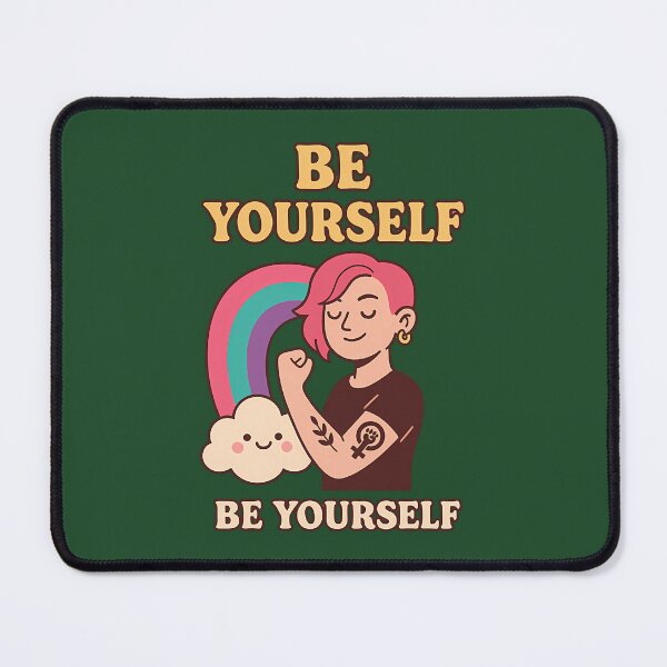 Item preview, Be Yourself Empowerment Rainbow Art 604 designed and sold by findbeeingarden.