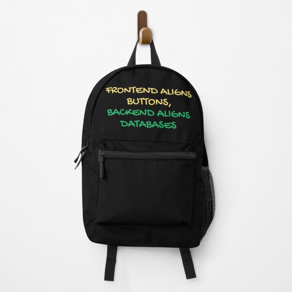 Item preview, Frontend vs Backend Developer Humor designed and sold by Redstrawberry13.