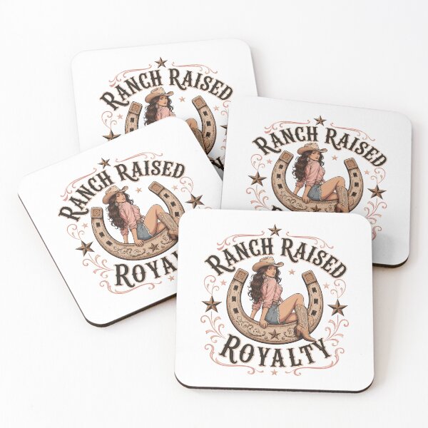 Item preview, Cowgirl Quotes, Vintage cowgirl, Ranch Raised Royalty Western Cowgirl designed and sold by graphic-genie.