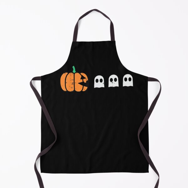 Item preview, Funny Halloween Gamer Pumpkin Eating Ghost designed and sold by Khescoiu.