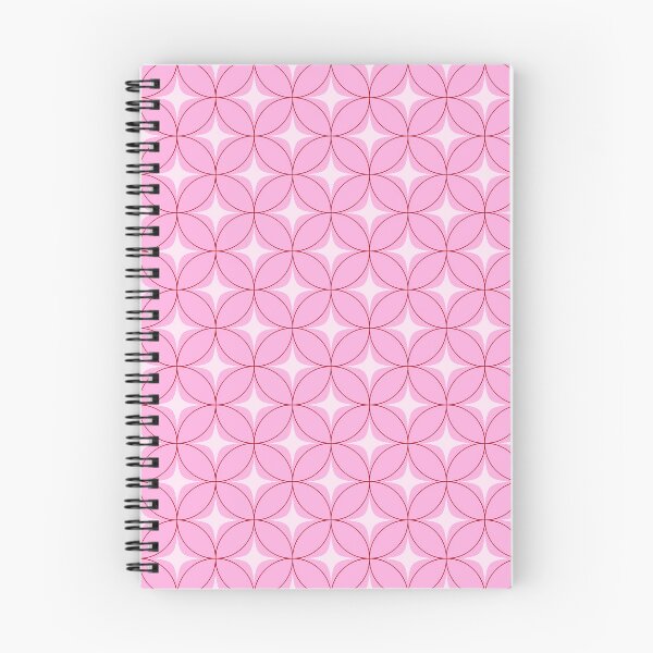 Item preview, Retro Pink Geometric Star Seamless Pattern designed and sold by jianina-alondra.