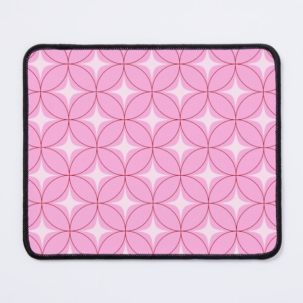 Item preview, Retro Pink Geometric Star Seamless Pattern designed and sold by jianina-alondra.