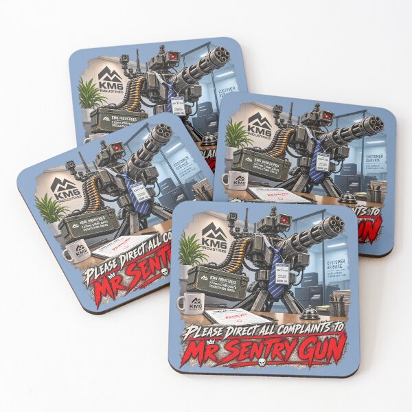 Item preview, Please Direct All Complaints to Mr Sentry Gun – Tactical Office Humor designed and sold by KissMy6 Industries.