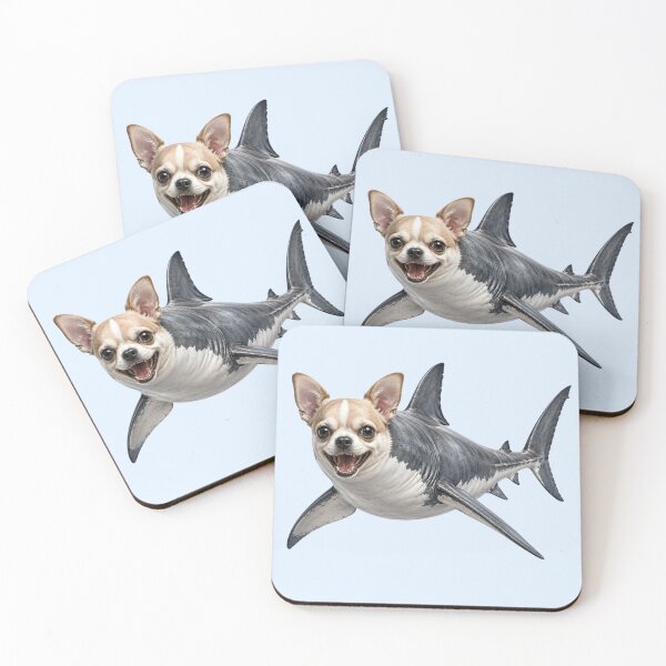 Item preview,  Shark Chihuahua Hybrid Ocean Fantasy Design designed and sold by Skyrocketz.
