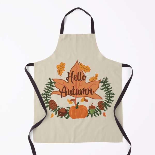 Item preview, Hello Autumn - Cosy Cream designed and sold by Daniel Bevis Design.