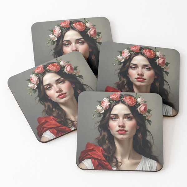 Item preview, Woman with flowers  designed and sold by MK26Designs.