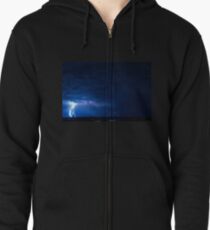 Christmas Eve Storm 2011 Zipped Hoodie