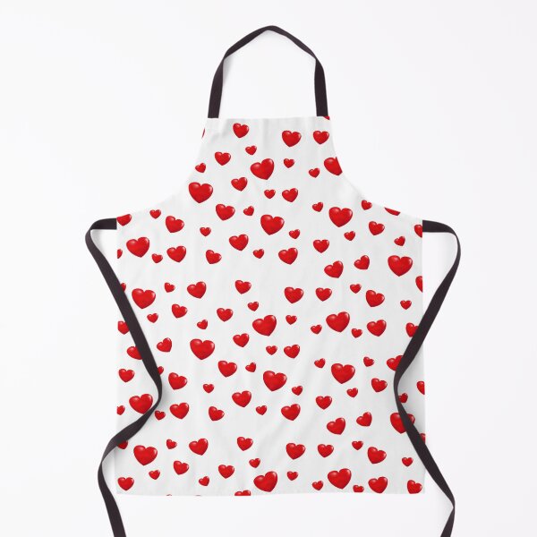 Item preview, Floating Red Hearts Pattern Graphic Design designed and sold by AyaanArtStudio.