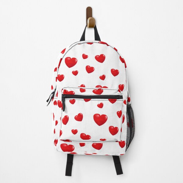 Item preview, Floating Red Hearts Pattern Graphic Design designed and sold by AyaanArtStudio.