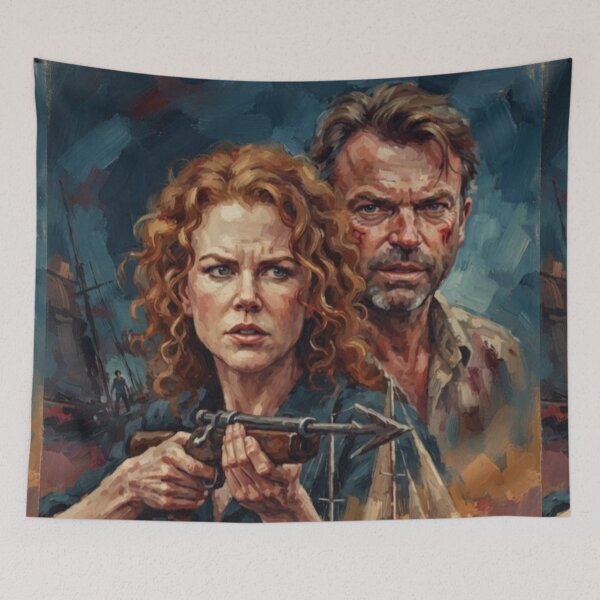 Item preview, Dead Calm Psychological Thriller Fine Art Tribute designed and sold by Art's Diner.
