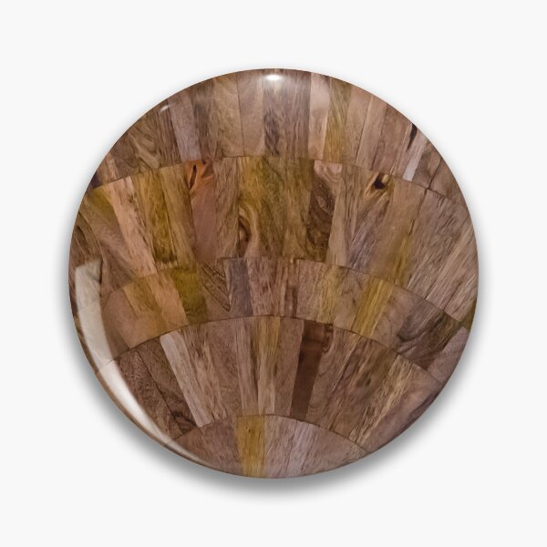 Item preview, Radial Wooden Parquet Flooring Pattern With Concentric Geometric Texture And Warm Brown Tones designed and sold by Nmallia.