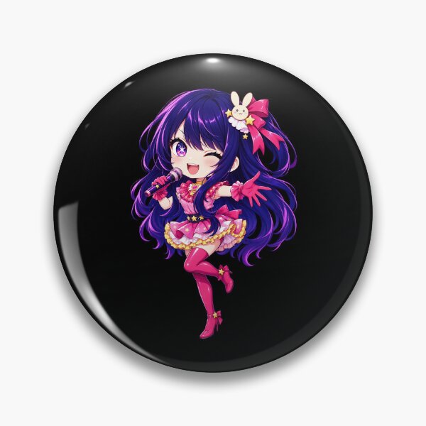 Artikelvorschau, Ai Hoshino Oshi No Ko Anime Chibi entworfen und verkauft von DebraSLanders.