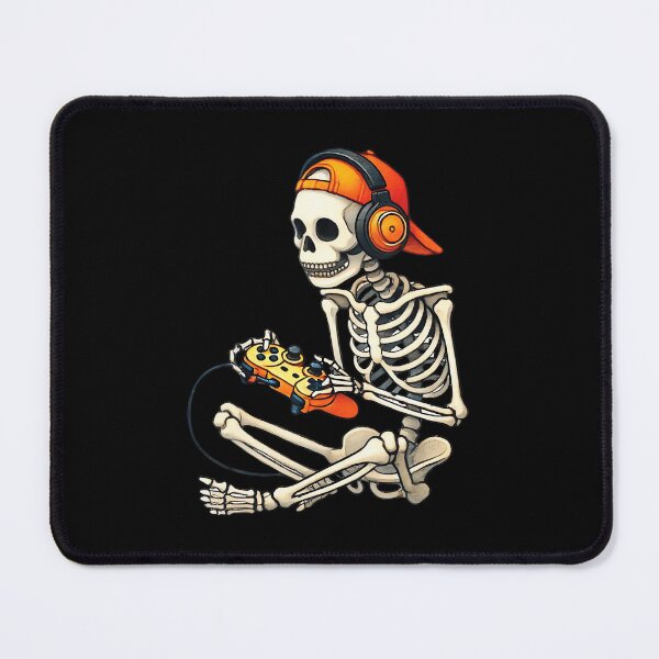 Item preview, Halloween Skeleton Gamer Video Gaming Boys Men Kids designed and sold by Khescoiu.