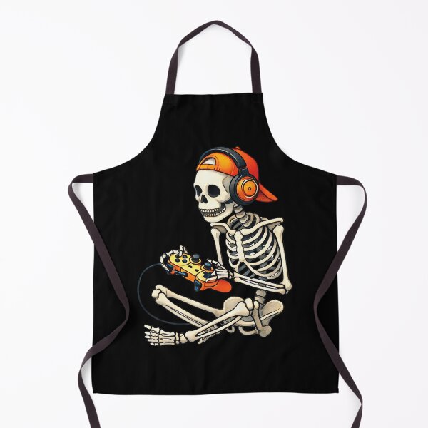 Item preview, Halloween Skeleton Gamer Video Gaming Boys Men Kids designed and sold by Khescoiu.