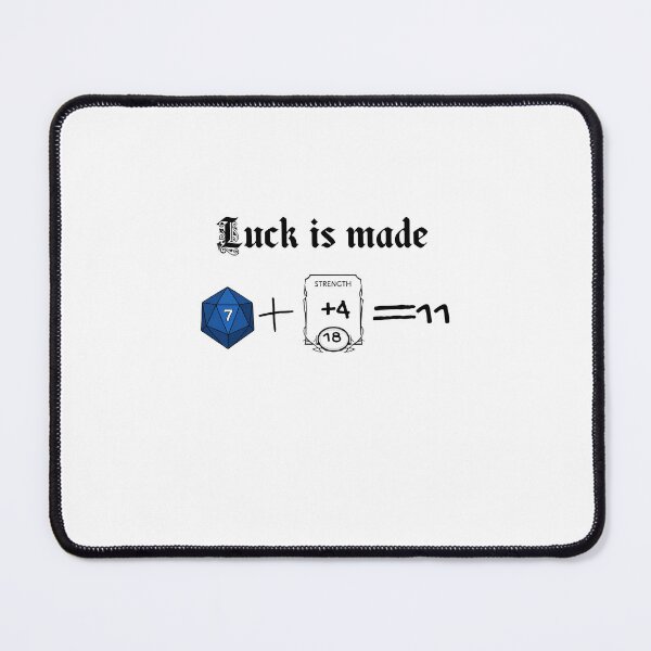 Item preview, Luck is made DnD designed and sold by LARPing as a CEO.